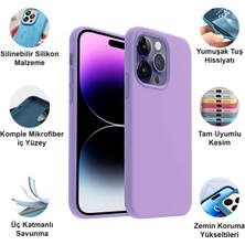 CepStok Apple iPhone 14 Pro Max Kılıf Lansman Premium Silinebilir Silikon