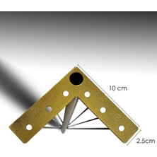 Venna Home Gold 75CM-4'LÜ Demir Masa Ayak, Demir Ayak , Dresuar Ayağı, Masa Ayağı, Demir Ayaklar, Masa Ayakları