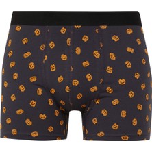 DeFacto Bal Kabağı Baskılı 3'lü Boxer E0038AX24WN
