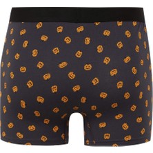 DeFacto Bal Kabağı Baskılı 3'lü Boxer E0038AX24WN