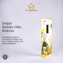 Bambu Çubuklu Doğal Oda Kokusu Amber ( Reed Diffuser ) 50 ml