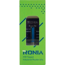 Ronia Ahşap Freze Bıçakları 01-06019006 Kanal Açma Freze Ucu Sap 6 mm