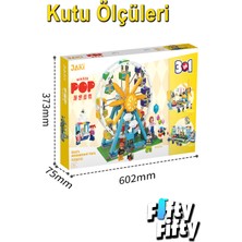 Vagonlife Jaki Maker Pop 3 In 1 Lunapark -3 Farklı Model Içerir- (1107 Parça) Oyuncak Yapım Seti