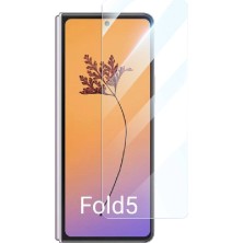 Heptek İletişim Samsung Galaxy Z Fold 5 Ekran Koruyucu Kavisli Tam Kaplayan Ultra Korumalı (Etnaa)