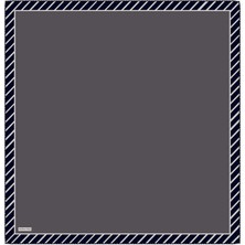 Ametist Çizgi Desen Twill Ipek Eşarp