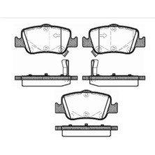 Maher Toyota Auris Arka Fren Balatasi (2007-2020) 1.6, 1.4, 1.3 CM00473