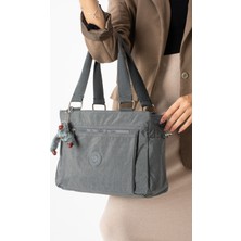 Klinkır Su Geçirmez Kumaş Hem Omuz Hem Postacı Olarak Kullanılabilen Modern Kadın Çanta
