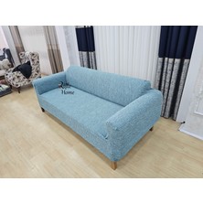 Rişte Home Kaliteli Yarı Kaplama 3lu  1 Adet Ağaç Desen Koltuk, Kanepe,çekyat Örtüsü,likrali,lastikli,