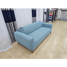 Rişte Home Kaliteli Yarı Kaplama 3lu  1 Adet Ağaç Desen Koltuk, Kanepe,çekyat Örtüsü,likrali,lastikli,