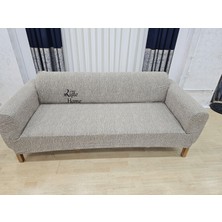Rişte Home Kaliteli Yarı Kaplama 3lu  1 Adet Ağaç Desen Koltuk, Kanepe,çekyat
Örtüsü,likrali,lastikli,