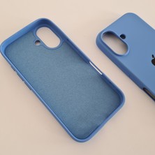 Pirok Store Apple iPhone 16 Uyumlu Lansman Içi Kadife Esnek Silikon Kılıf