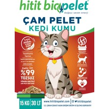 Çam Peleti Kedi Kumu - 15 kg - 30 Lt.