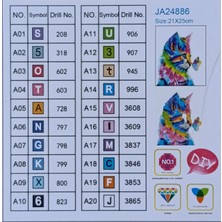 Mentaş Elmas Boyama Boncuklu Kristal Taşlı Mozaik Tablo Resim Goblen Çocuklar Için 21X25