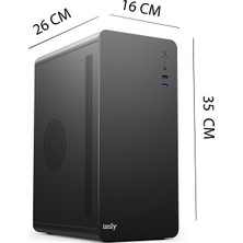 Desktop Y300 İ3-12100 16GB 256GB SSD Masaüstü Bilgisayar