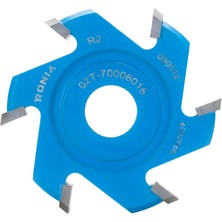 Ronia Ahşap Freze Bıçağı 02T-70006016 Sert Metal Plaketli Göbek Freze Ucu 16 mm