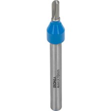 Ronia Ahşap Freze Bıçağı  02-04010006  Yuvarlak U Derz  Kanal Açma Freze Ucu Sap 6 mm