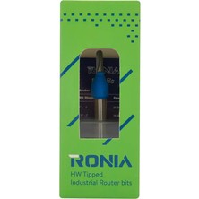 Ronia Ahşap Freze Bıçağı  02-04010006  Yuvarlak U Derz  Kanal Açma Freze Ucu Sap 6 mm