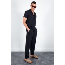 Edition Siyah Diva Erkek Pantolon| MES616774-01