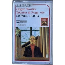 J.s. Bach - Organ Works Tocatta & Fuge, Etc. - Lıonel Rogg - Kaset