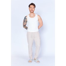 Taş Ottoman Beli Lastikli Esnek Jogger Pantolon | EE10017849-7849