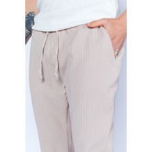 Taş Ottoman Beli Lastikli Esnek Jogger Pantolon | EE10017849-7849