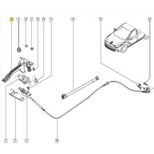 Renault Megane Sport Tourer Kaput Kilidi (2009-2016) 1.4, 1.6, 1.5 DCI, 1.6 DCI 656030006R