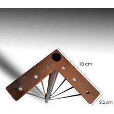 Venna Home Bakır 75CM-4'LÜ Demir Masa Ayak, Demir Ayak , Dresuar Ayağı, Masa Ayağı, Demir Ayaklar, Masa Ayakları