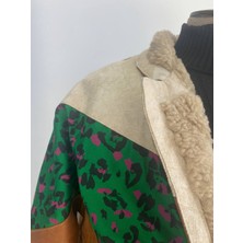 Martino Butik Vintage Oversize Retro Etnik Desenli Kürklü Ceket Bylt4
