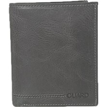 Guard Gri Tiguan Crazy Deri Erkek Cüzdanı