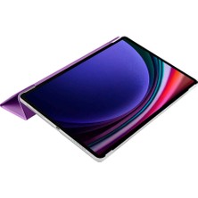 FUJİMAX Samsung Galaxy Tab S10 Kılıf Yatay Stand Özellikli Arkası Sert P.c Pu Deri Kapak Smar Kılıf