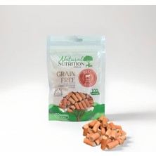 Natural Nutrition Biftek Eti Minik Taneler Köpek Ödülü Grain Free (Tahılsız) Yüksek Proteinli Fırında Kavrulmuş