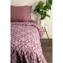 Favora Sarmal Tek Kişilik Nevresim Takımı - Mürdüm