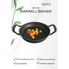 Cook Kitchen Nova 18 cm Kapaklı Sahan