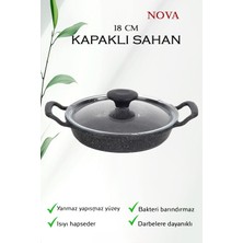 Cook Kitchen Nova 18 cm Kapaklı Sahan