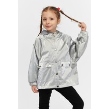 Benitto Kids Benittokids Kapüşonlu Kız Çocuk Yağmurluk Ceket 51322