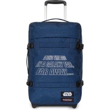 Eastpak 2 Tekerlekli Valiz, Bavul Transit'r S Star Wars Stars Navy