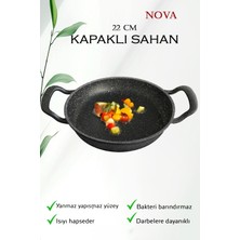 Cook Kitchen Nova 22 cm Kapaklı Sahan