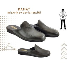 Sistem Ayakkabı Sistem 120 Misafir Damat ve Çeyiz Ev Terliği-Siyah