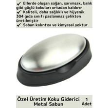 Özel Üretim Çevre Dostu 304 Paslanmaz Çelik Sade Hijyenik Tasarruf Koku Giderici Etkili Metal Sabun