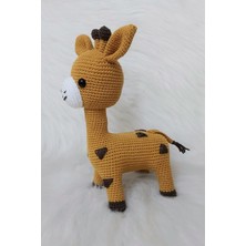 Kelebeğin Rüyası Hobi Evi Amigurumi Yenidoğan Uyku Arkadaşı Şirin Zürafa