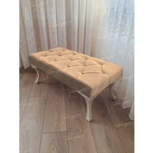 AldaGelsin 110 cm Kapitoneli Ayak Ucu Kapı Önü Antre Bench Puf