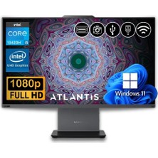 Lenovo Thinkcentre Neo 50A 24 Gen 5  I5-13420H 32GB  512 GB M.2 SSD 12SC000YTR ATL25 23.8" W11PRO All In One Bilgisayar