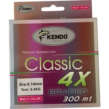 Kendo 4x Multicolor Örgü Ip 300M