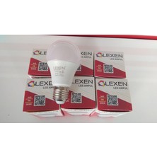 Lexen 9W LED Ampul 3000K E27 Günışığı 6 Adet