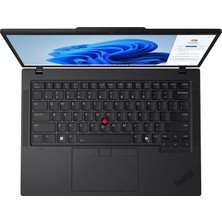 Lenovo Thinkpad T14 Gen5 Ultra 7 155U 48GB Ddr5 256GB SSD 14" Wuxga 400NİTS IPS WINDOWS11PRO Taşınabilir Bilgisayar W21ML008MTX36+ZETTAÇANTA