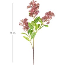 Herdekora Yapay Bitki Bordo 70 Cm.