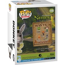 Funko Pop Movies: Shrek 30TH - Donkey (Glitter)