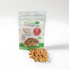 Natural Nutrition Biftek Eti ve Sebzeli Köpek Ödülü Grain Free (Tahılsız) Yüksek Proteinli Fırında Kavrulmuş