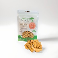 Natural Nutrition Somon Eti Minik Taneler Köpek Ödülü Grain Free (Tahılsız) Yüksek Proteinli Fırında Kavrulmuş