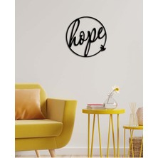 Artroya - Hope Art Metal  Tablo, Duvar Dekoru - Sevgi, Sevgili, Aşk Temalı Hediyelik Tablo - 50 x 50 - cm -Siyah - Doğum Günü - Sevgililer Günü - Anneler Günü -LOVE-121
